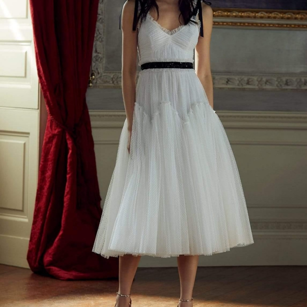 BHLDN Needle & Thread Dress size US 6 $509 - Picture 4 of 15